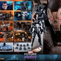 Hot Toys War Machine Punisher Marvel Future Fight VGM 33 D28