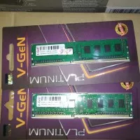 V-GEN Memory RAM DDR3 2GB PC 10600 / PC 12800 Original For PC