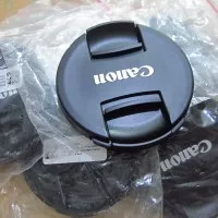 Tutup Lensa Lens Cap Front Cap Canon Ukuran 77mm Mirip Original