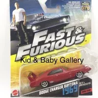 Mattel Fast & Furious 6 Dodge Charger Daytona 1969 Diecast 1:55 HW 045