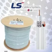 kabel coaxial cctv Cable RG59 power LS / LG 1 roll 300m