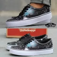 SEPATU VANS GALAXY / SEPATU VANS ERA MOTIF GALAXY WAFFLE DT PRIA ORI