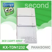 Pabx Panasonic KX-TDN1232 Second 8 Line 16 Digital 48 Analog