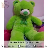 Boneka Teddy Bear Super Super Jumbo 1,5 Meter Warna Hijau