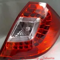 Stop Lamp Stoplamp Honda Jazz GE8 2008 - 2013 LED Red Clear Axis C LH