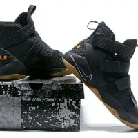 Nike Lebron James XI 11 Soldier Black Gum Perfect kick PK Original
