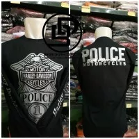 KAOS LONGSLEEVE HARLEY DAVIDSON POLICE MOTOR CYCLES TERLARIS