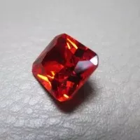 Batu Cincin Red Padparadscha Sapphire-Ruby Merah Paparaca Full Cuttin