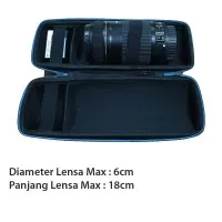 Tas Hardcase Tabung HD-18 - Lensa Tele Mirrorless & DSLR & Speaker