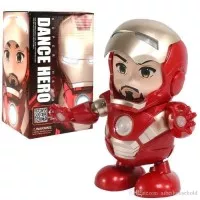 Mainan Anak Avenger Iron Man Smart Dance Robot Super Hero LD155A