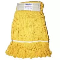 Refill wet mop+350 gr Cotton+Alat pel berkualitas+Biru, Merah, Kuning