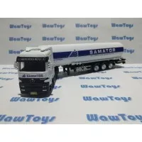 Diecast / Miniatur Welly 1:87 Truck Tangki Custom Samator Gas