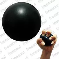 HOT SALE Stress Ball Polos Hitam | Bola Anti Stres