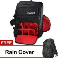 Tas ransel kamera slr dslr prosummer kode G free rain cover