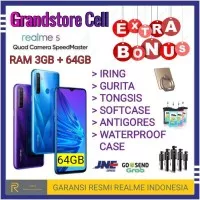 REALME 5 RAM 3/64 GB GARANSI RESMI REALME INDONESIA