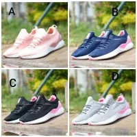 SEPATU WANITA ADIDAS MARATHON CASUAL RUNING AEROBIC MURAH