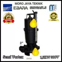 Pompa Celup EBARA 50DVSA51.5 Submersible Pump Ebara 2Hp 3Phase Auto