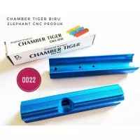 chamber sharp tiger / box tiger / Chamber almunium sharp tiger - BIRU