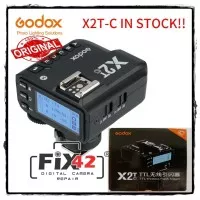 Godox X2T-C TTL Wireless Flash Trigger For Canon Support 1 8000s HSS F