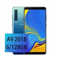 Samsung Galaxy A9 2018 6/128 GB Garansi Resmi Sein Biru