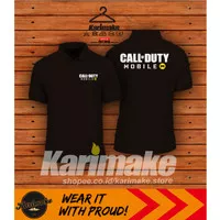 Polo Shirt Kaos Polo Call Of Duty Mobile Kaos Game - Karimake