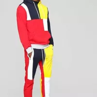Tracksuit Setelan hoodie Trackpants Hypebeast streetwear 2