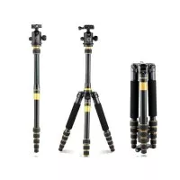 Tripod Monopod Traveling Beike Q777 + Tas Tripod