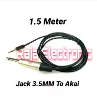 Kabel Canare Jack 3.5 MM To Akai 1.5 Meter Panjang 1.5 Meter.RE.