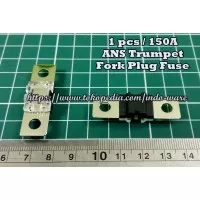 1 pcs 150A ANS Trumpet Fork Plug Fuse 150A sekering Safety Plate Base