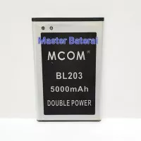Baterai Battery Lenovo BL203 BL214 Double Power 5000mAh