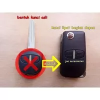 Casing Kunci Lipat Duplikat Flip Key Mitsubishi Pajero