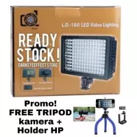 CANON, NIKON, SONY HD-160 LED Video Lighting-lampu studio foto murah