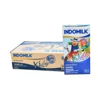 susu UHT Indomilk kids 115 ml 1 carton ( 40 pcs ) | rasa vanila