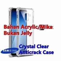 Samsung J4/ J6/ J8 2018 - Crystal Clear Anticrack Hard Case - J Enam