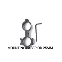 MOUNTING SCOPE 8 UNTUK LASER SCOPE OD 25MM