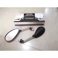 Kaca Spion Satria Fu Tangkai Chrome Kaca Cembung Asli EMGI Drat 12