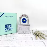 Gembok Kunci Pintu Pagar Rumah - KEEP 60mm 60 mm Leher Pendek