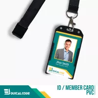 Desain & Cetak ID Card / Member Card PVC Laser Printing