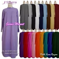 Gamis manset Jumbo/gamis inner Jumbo