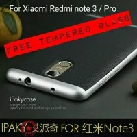 ORIGINAL Casing Ipaky Case Xiaomi redmi note 3 FREE TEMPERED GLASS
