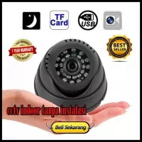 Kamera CCTV Dome Indoor Micro SD 720P Portable