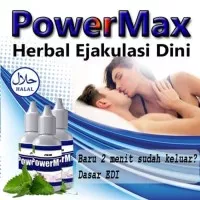 MINYAK OLES HERBAL POWERMAX-OBAT PRIA-KUAT-VITALITAS-EJAKULASI-DINI