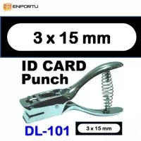 ID card slot punch 3x15 mm DL-101 / Pembolong Kartu murah