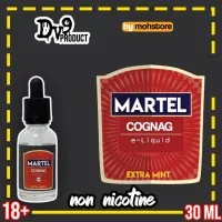 Liquid Non NIcotine Dv9 Martel Cognag Mint 30ml Vape
