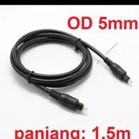 KABEL DIGITAL AUDIO OPTICAL TOSLING 1.5M HIGH QUALITY