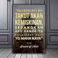 walldecor frame kata kata bijak islami