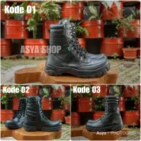 CATERPILLAR SAFETY SHOES PREMIUN BOOTS STEEL TOE LIKE ORI 3 VARIAN