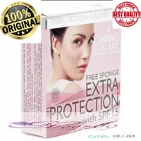 caring colours Refill extra protection dual action cake/bedak caring l