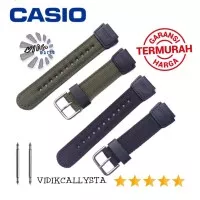 Strap nylon Tali jam Canvas Casio AW80 AW81 AW82 Original OEM