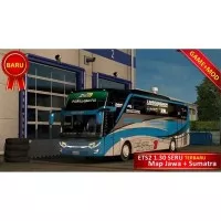 Bus Truk Simulator Indonesia ETS2 Map Jawa Sumatra Terbaru PC Laptop